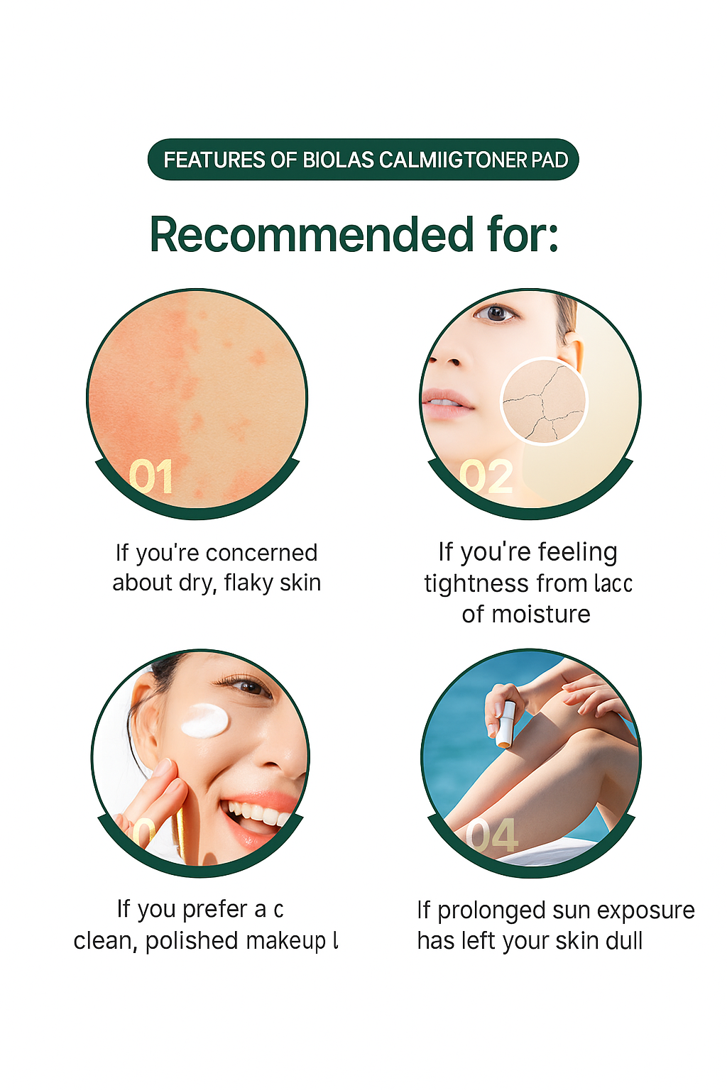 Violas Calming Toner Pad