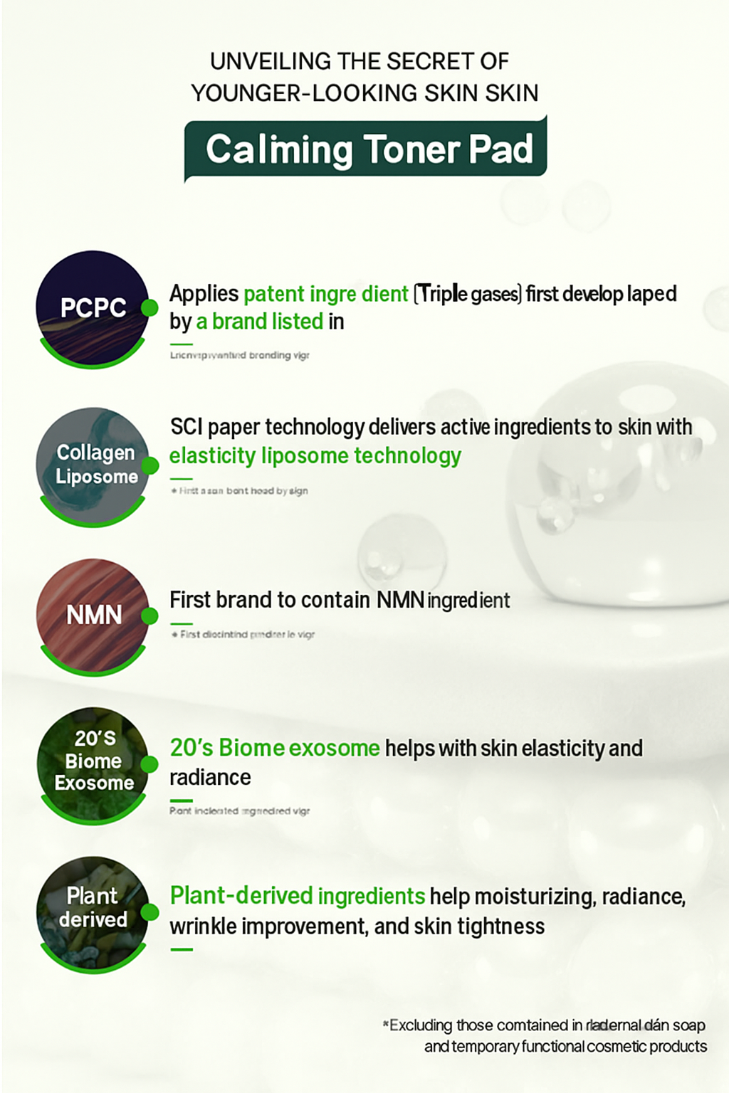 Violas Calming Toner Pad