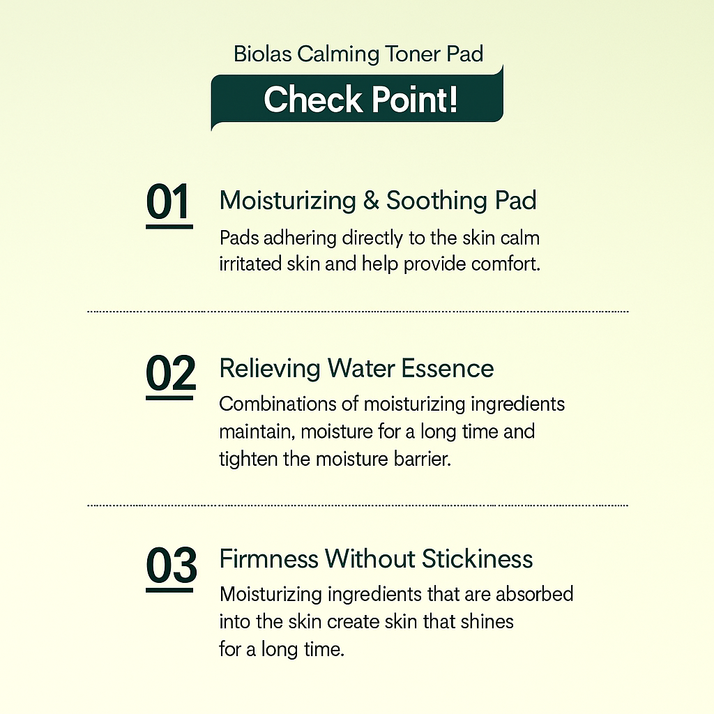 Violas Calming Toner Pad