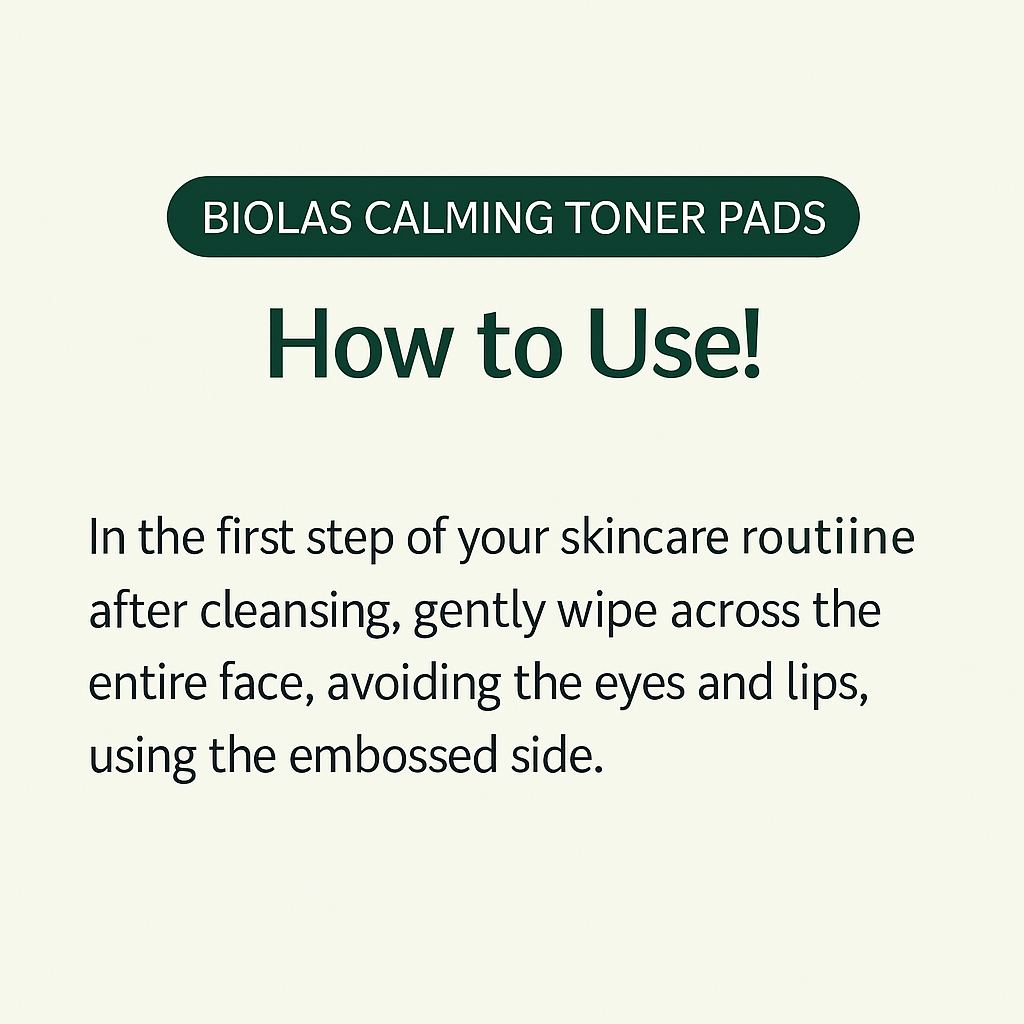 Violas Calming Toner Pad